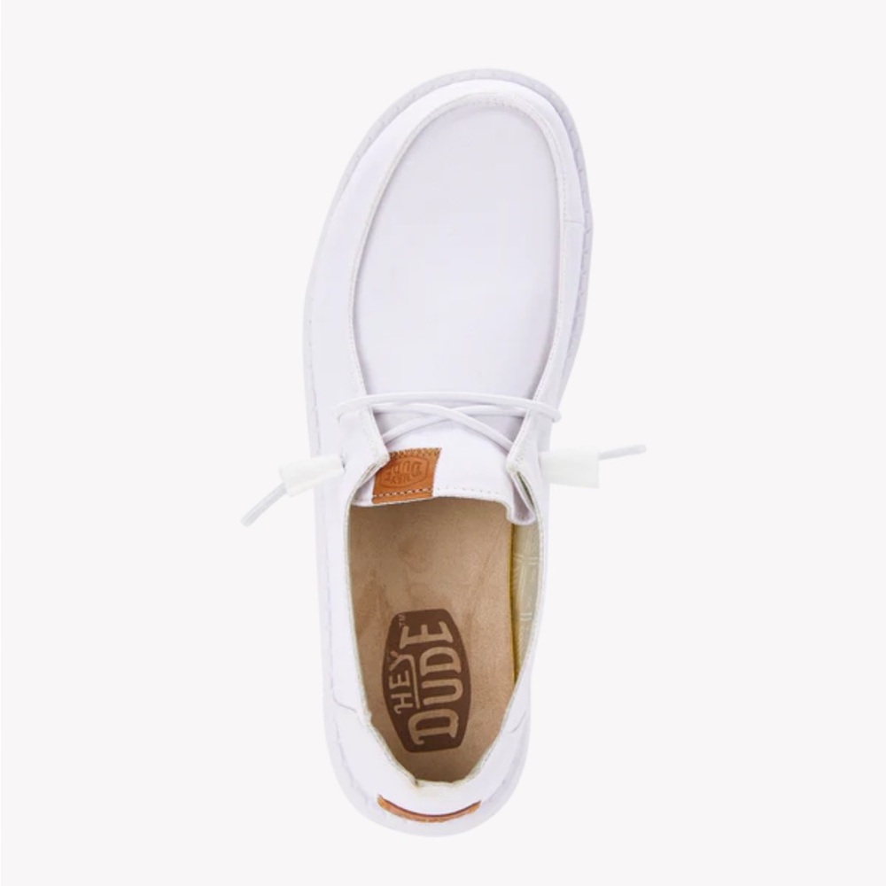 NEW, Hey Dudes Wendy stretch canvas Wide
White, size 7